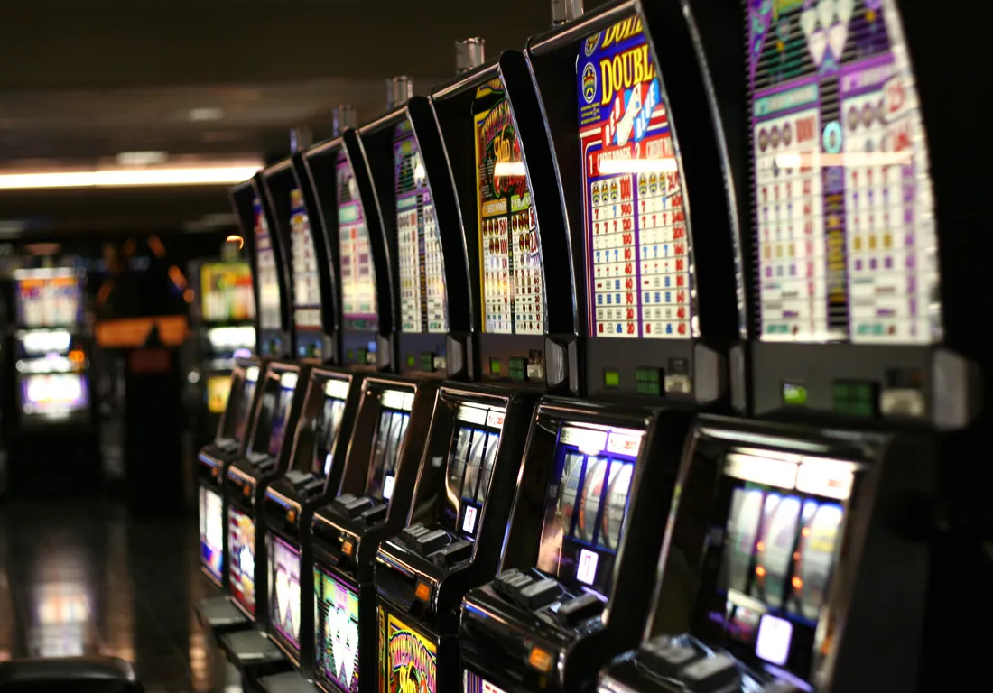 Slots machines in a Casino